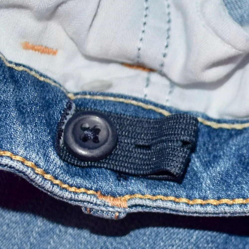 Gap Kids Super Skinny Denim Adjustable Waistband Jeans - Size 10 Regular